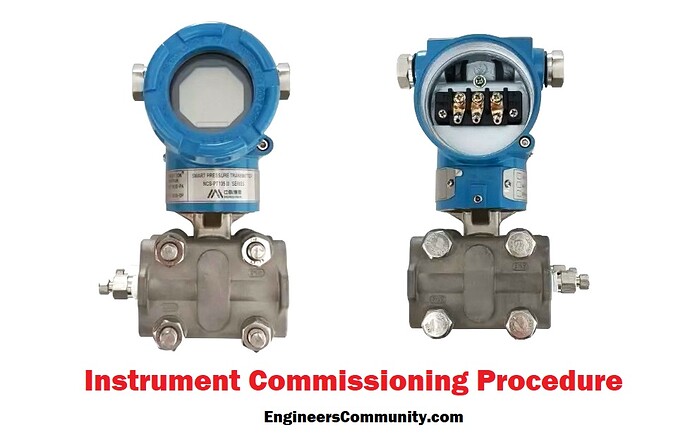 Instrument Commissioning Procedure