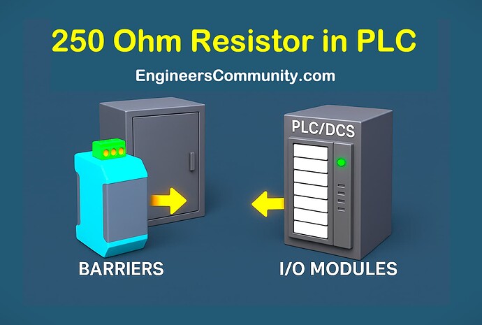 250 Ohm resistor in PLC