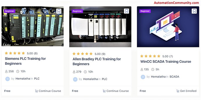 Free PLC and SCADA Courses