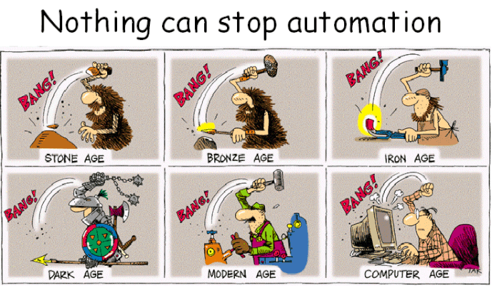 Automation cannot be stopped