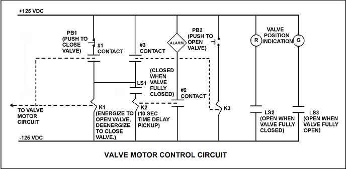 valve motor control circuit -PG-19