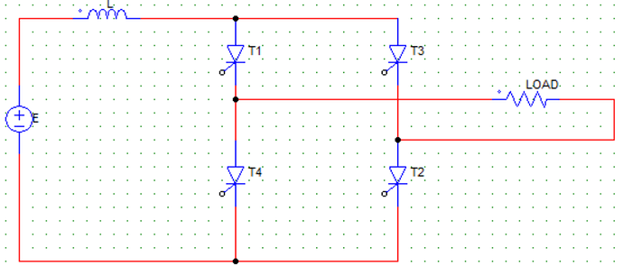 Single Phase CSI Circuit